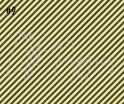 Printed Vinyl - Antique Christmas Flowers