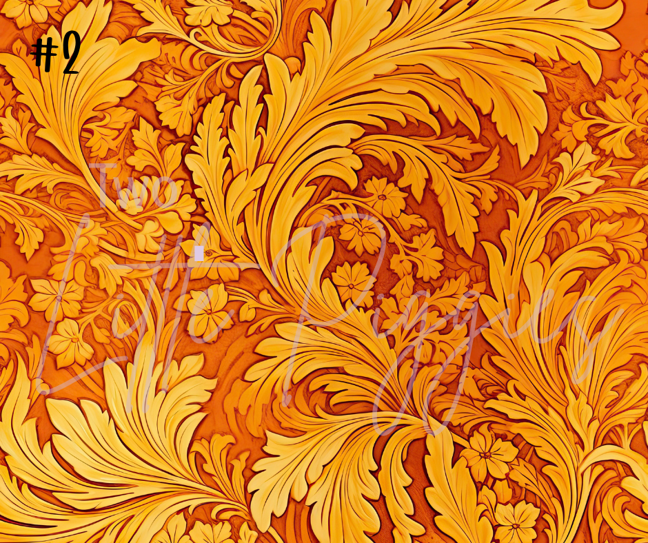 Printed Vinyl - Embossed Leather Collection