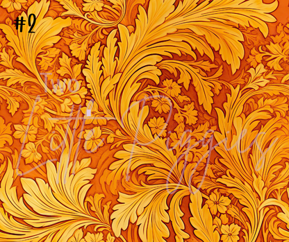 Printed Vinyl - Embossed Leather Collection