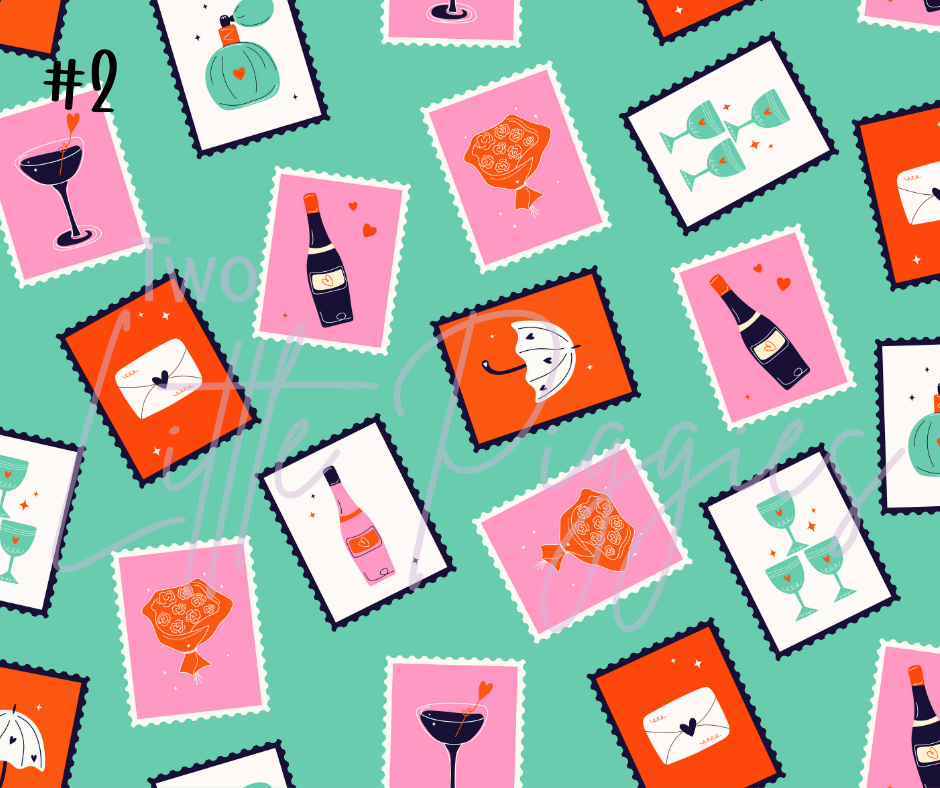 Printed Vinyl - Boho Valentine