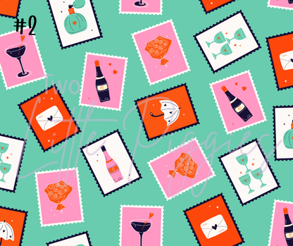 Printed Vinyl - Boho Valentine