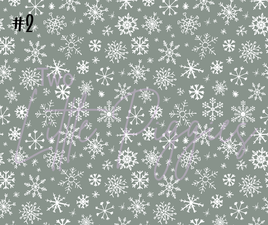 Printed Vinyl - Merry Little Christmas