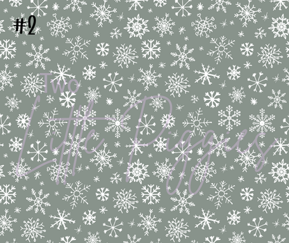 Printed Vinyl - Merry Little Christmas