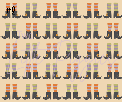 Printed Vinyl - Halloween - Witchy