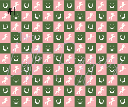 Printed Vinyl - Wild Horses Collection