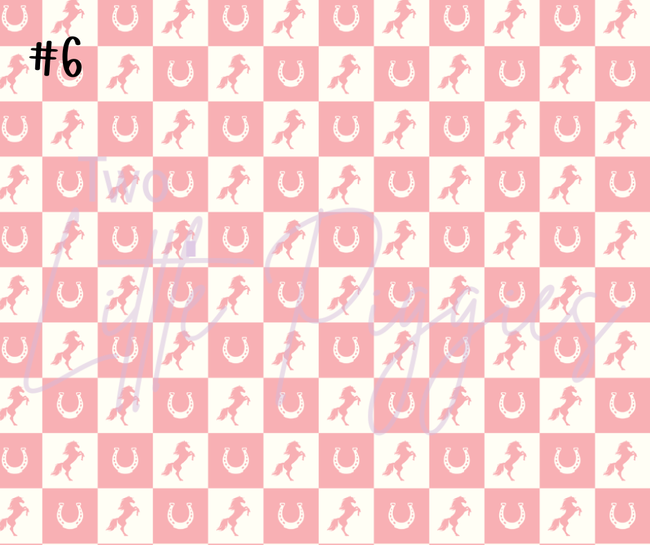 Printed Vinyl - Wild Horses Collection