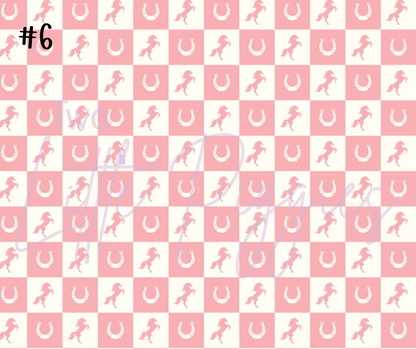 Printed Vinyl - Wild Horses Collection