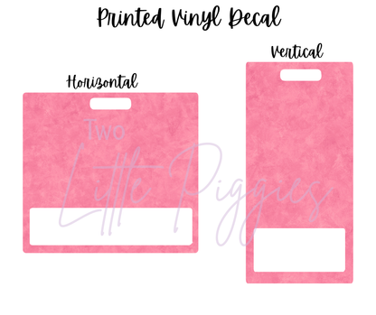 Printed Vinyl - Soft Pastel Patterns