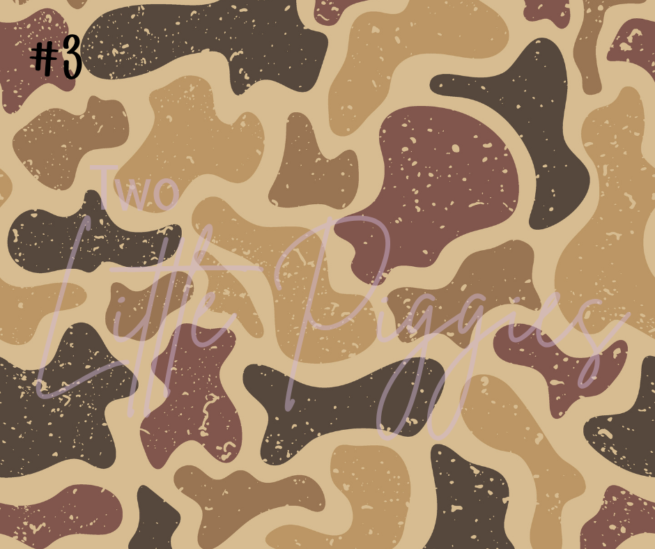 Printed Vinyl - Camouflage