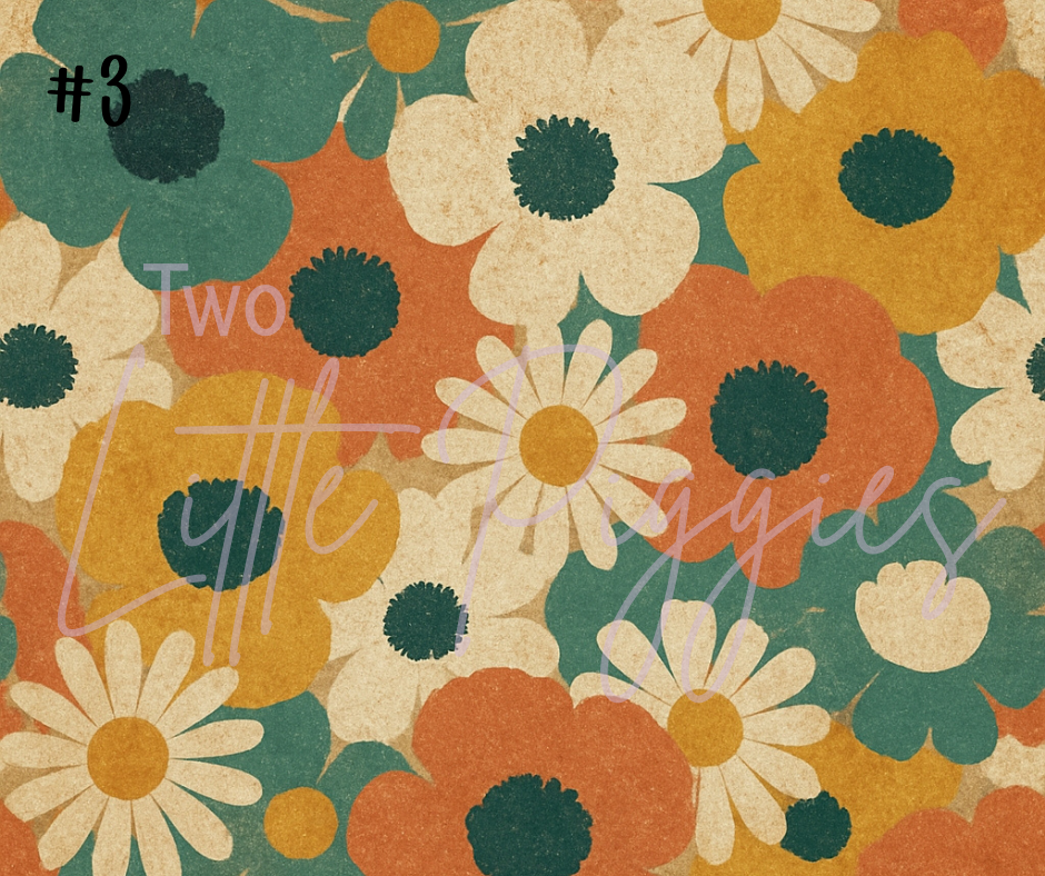 Printed Vinyl - Mid Century