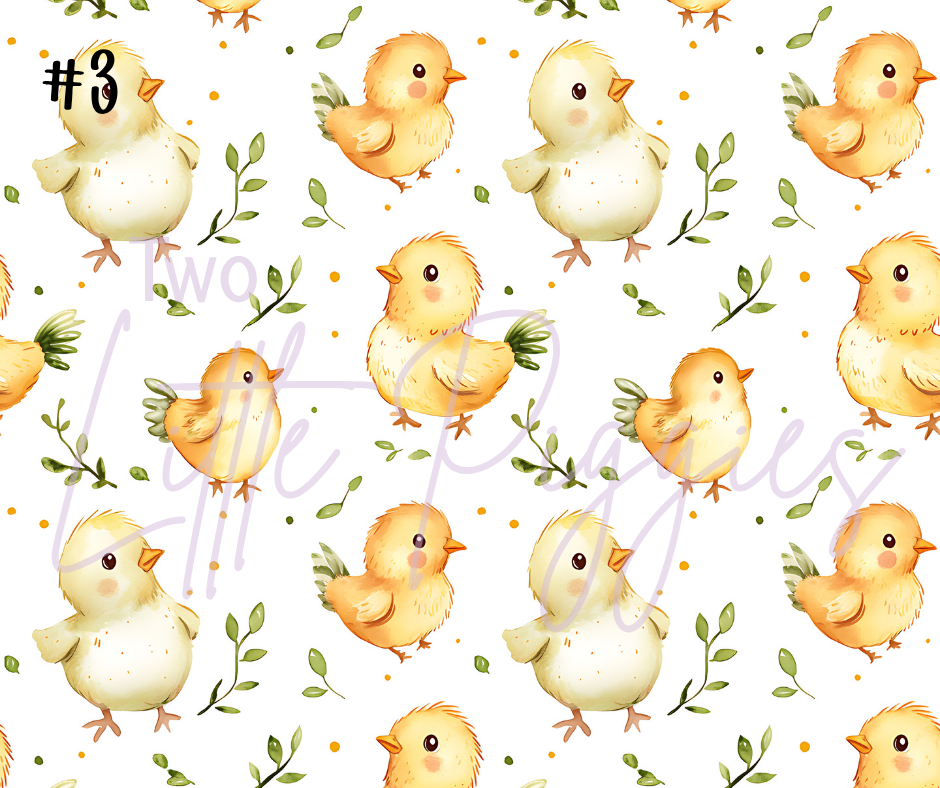 Printed Vinyl - Chickens 2