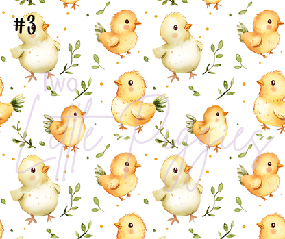 Printed Vinyl - Chickens 2