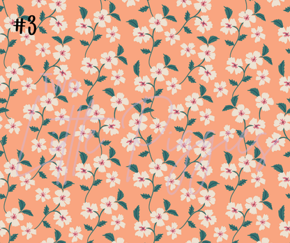 Printed Vinyl - Eclectic Floral