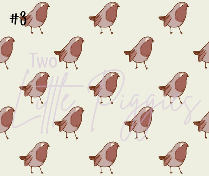 Printed Vinyl - Winter Animals