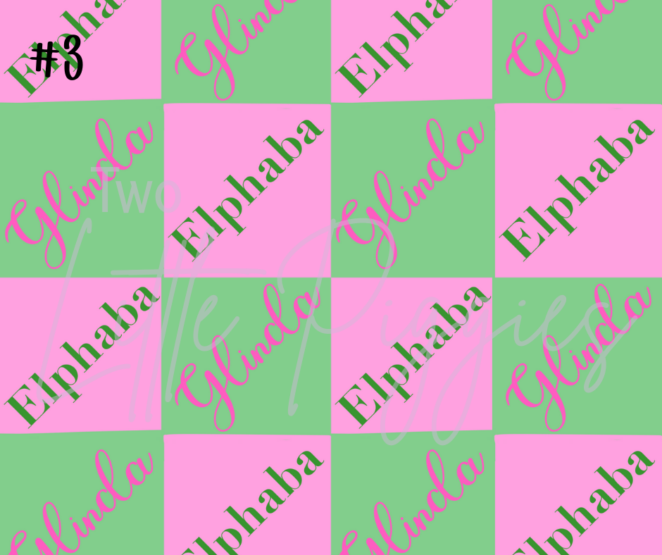 Printed Vinyl - Wicked 3