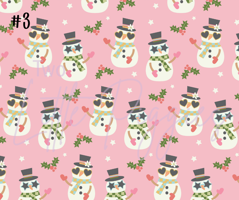 Printed Vinyl - Groovy Holiday