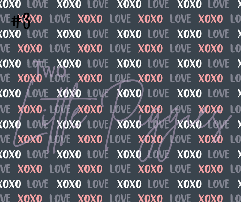 Printed Vinyl - Valentine - Celebrate Love