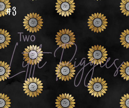 Printed Vinyl - Leo - Black and Gold