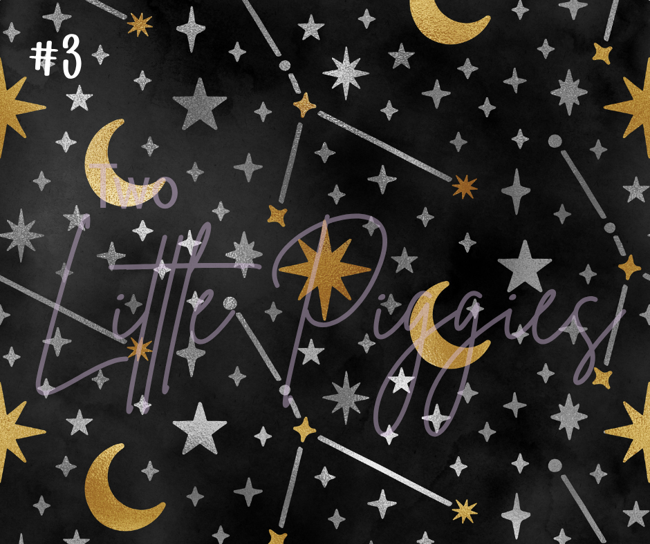 Printed Vinyl - Cancer - Black and Gold