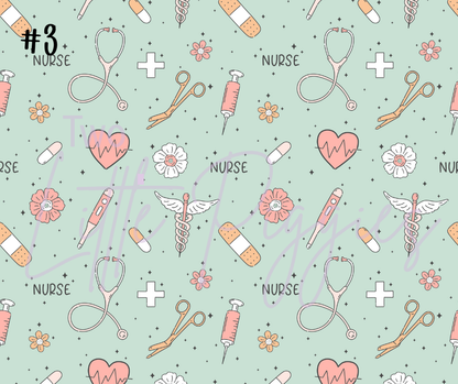 Printed Vinyl - Nurse Life Collection