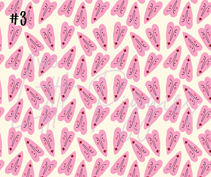 Printed Vinyl - Valentine - Modern