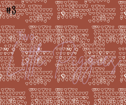 Printed Vinyl - Western Pattern 1 Collection