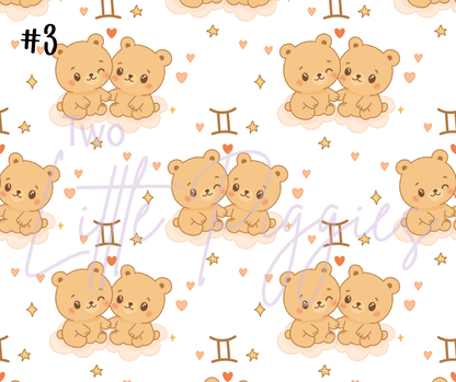 Printed Vinyl - Baby Zodiac