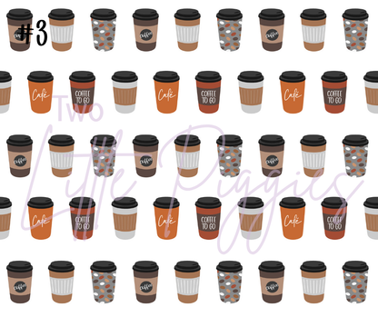 Printed Vinyl - But First Coffee