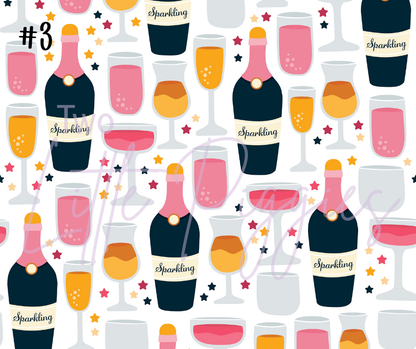 Printed Vinyl - New Year's Celebration