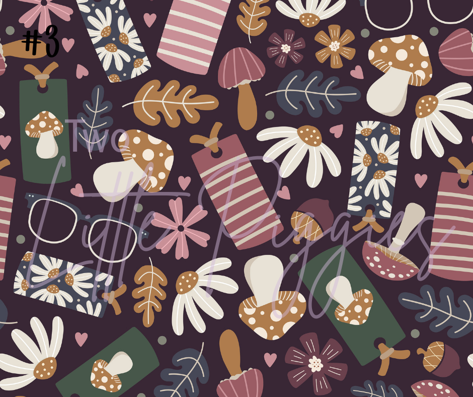 Printed Vinyl - Bookish Autumn