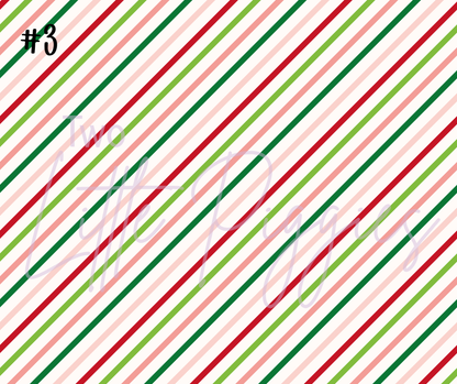 Printed Vinyl - Letters to Santa - Pink