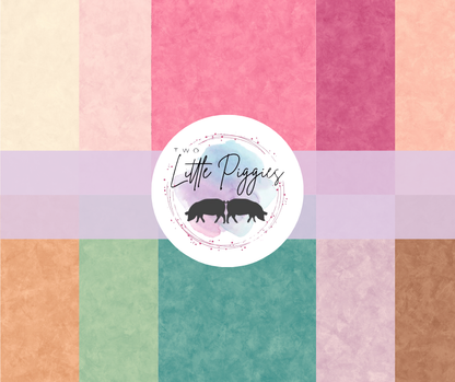 Printed Vinyl - Soft Pastel Patterns