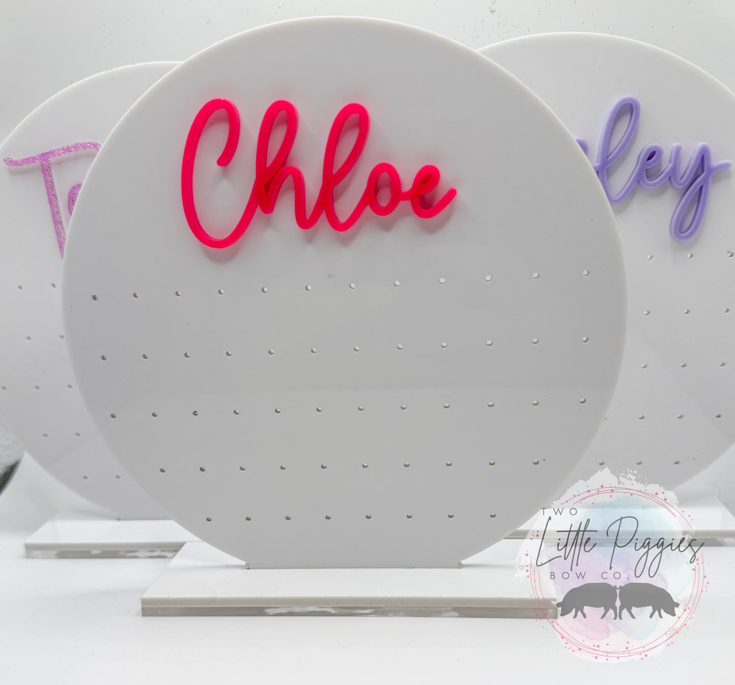 Custom Acrylic Earring Holder