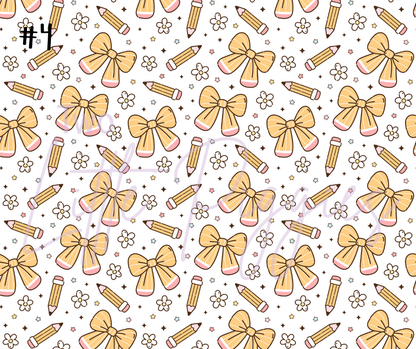 Printed Vinyl - Back to School