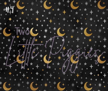 Printed Vinyl - Sagittarius - Black and Gold