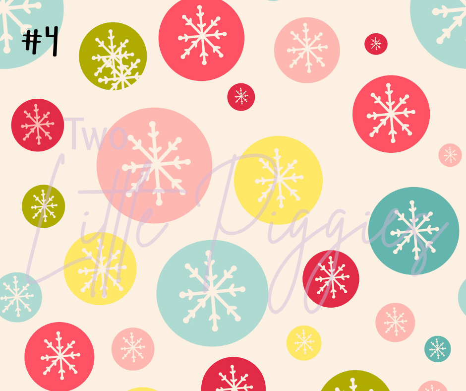 Printed Vinyl - Christmas Movies