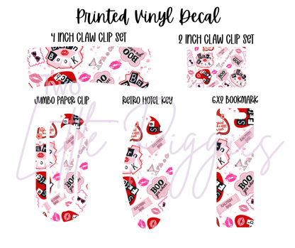 Printed Vinyl - Burn Book