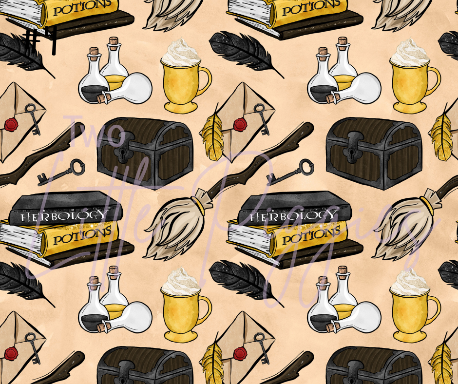 Printed Vinyl - HP - Hufflepuff