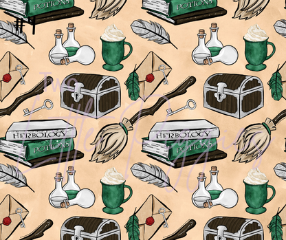 Printed Vinyl - HP - Slytherin