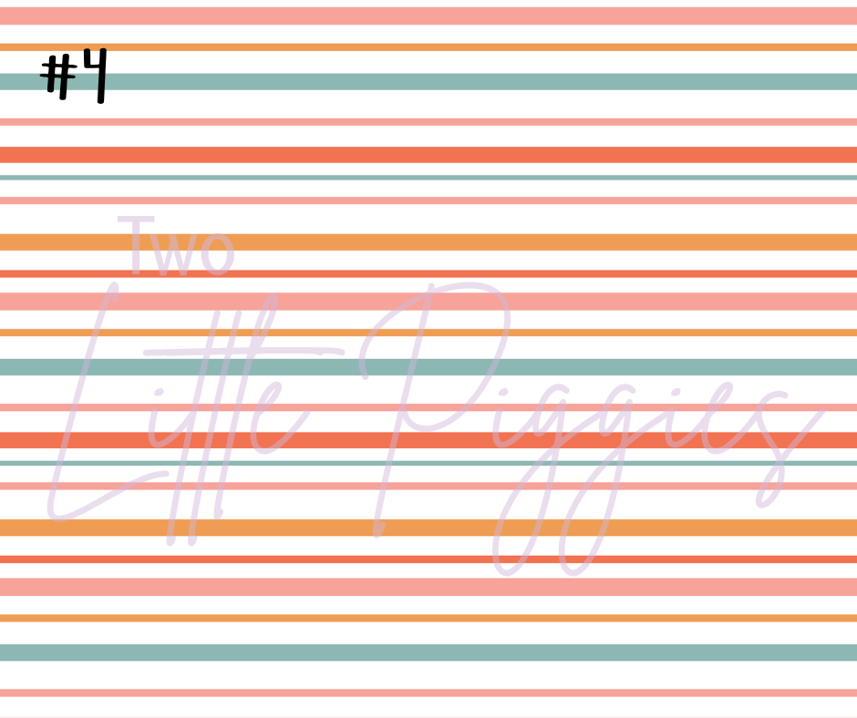 Printed Vinyl - Groovy Summer Collection