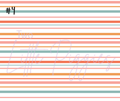 Printed Vinyl - Groovy Summer Collection