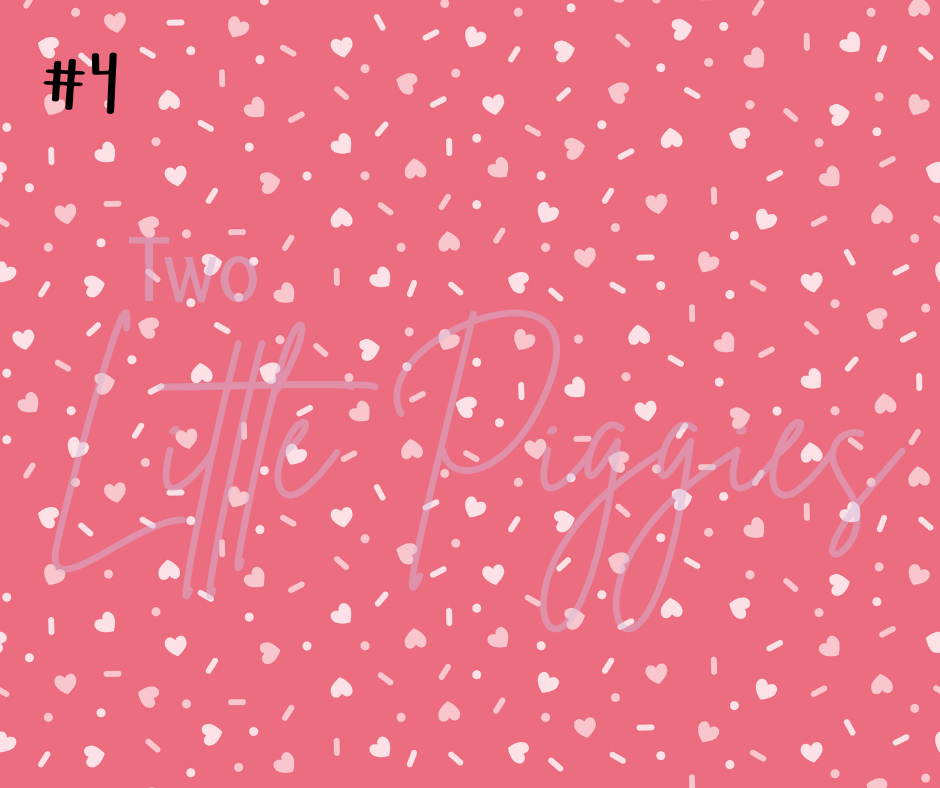 Printed Vinyl - Valentine Treats