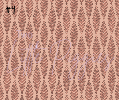 Printed Vinyl - Western Pattern 1 Collection