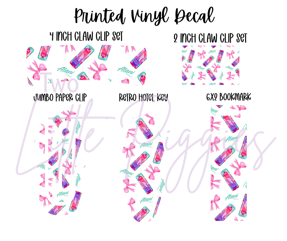 Printed Vinyl - Alani Nu - Hawaiian Shaved Ice