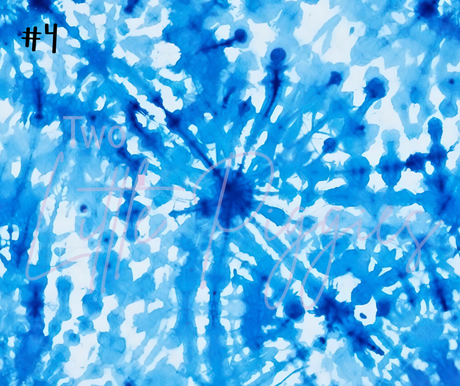 Printed Vinyl - Tie Dye Collection