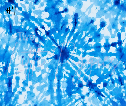 Printed Vinyl - Tie Dye Collection