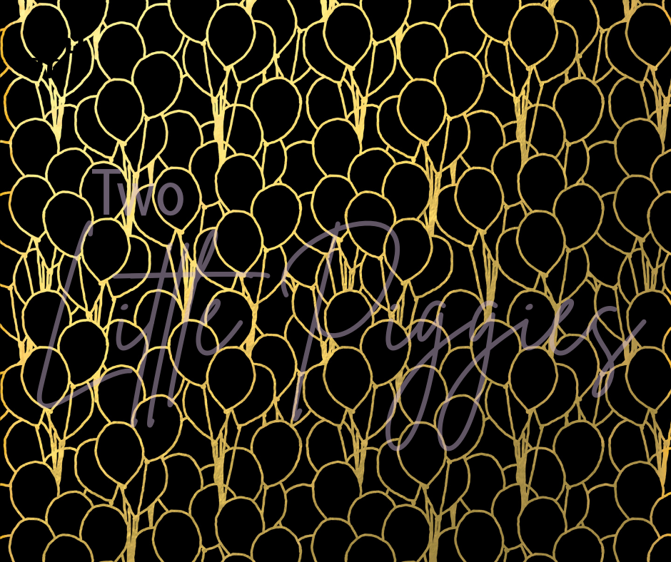 Printed Vinyl - New Years Stars