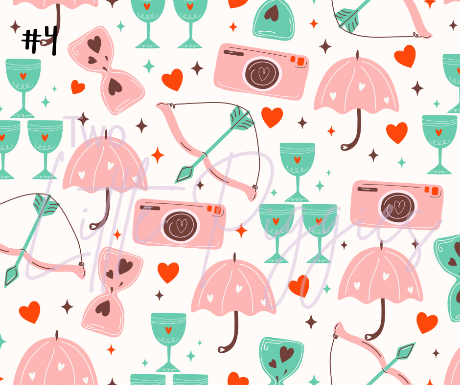 Printed Vinyl - Boho Valentine