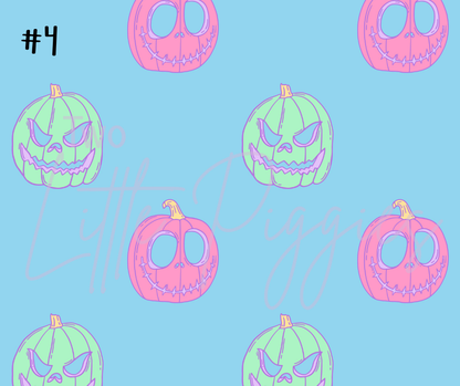 Printed Vinyl - Halloween Pastel Collection