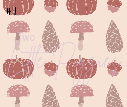 Printed Vinyl - Autumn Blush
